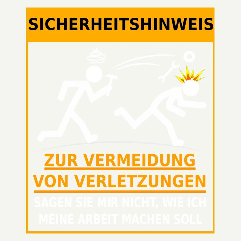 Sicherheitshinweis Arbeitsunfall Betriebsunfall