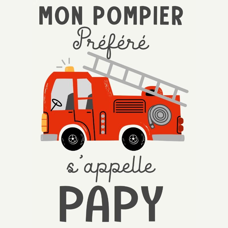 Papy Pompier prefere Papi et petit fils