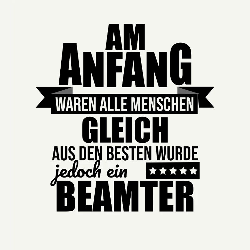 In the beginning we were all the same saying BEAMTER svg