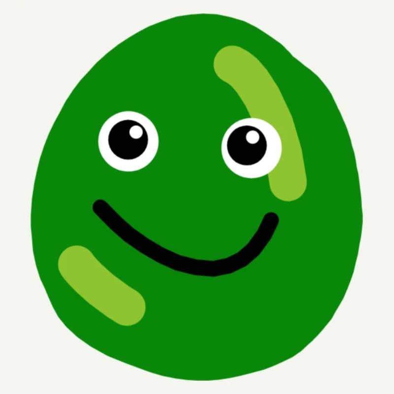 peas face