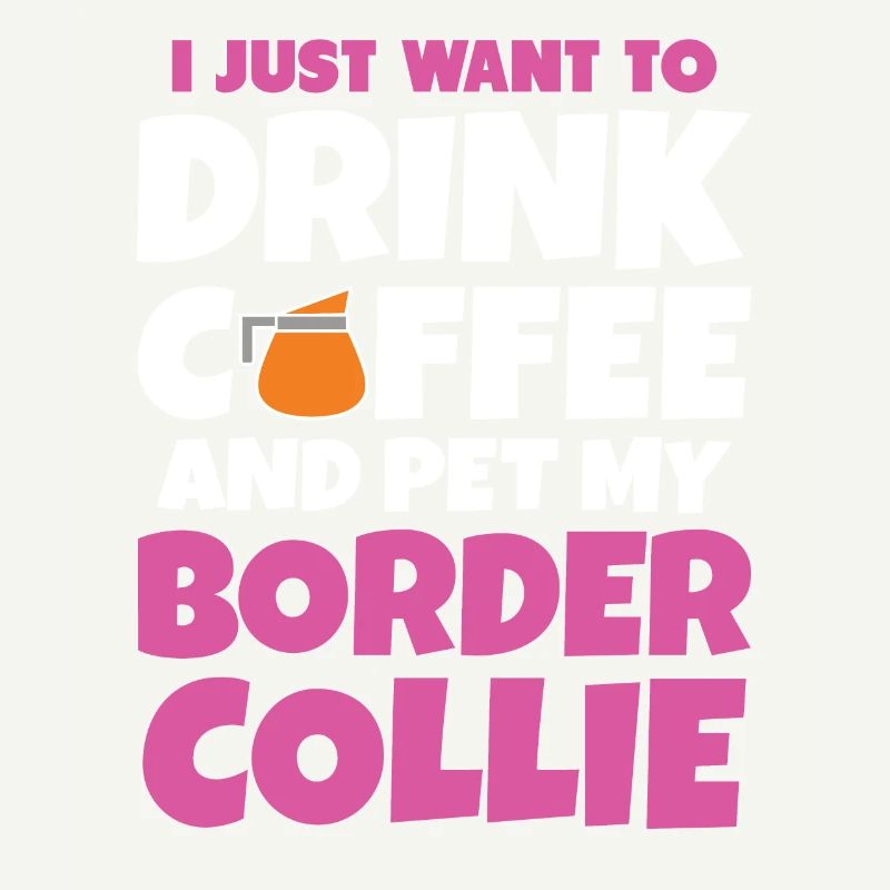 Border Collie Hundehalter Hunderasse Kaffee