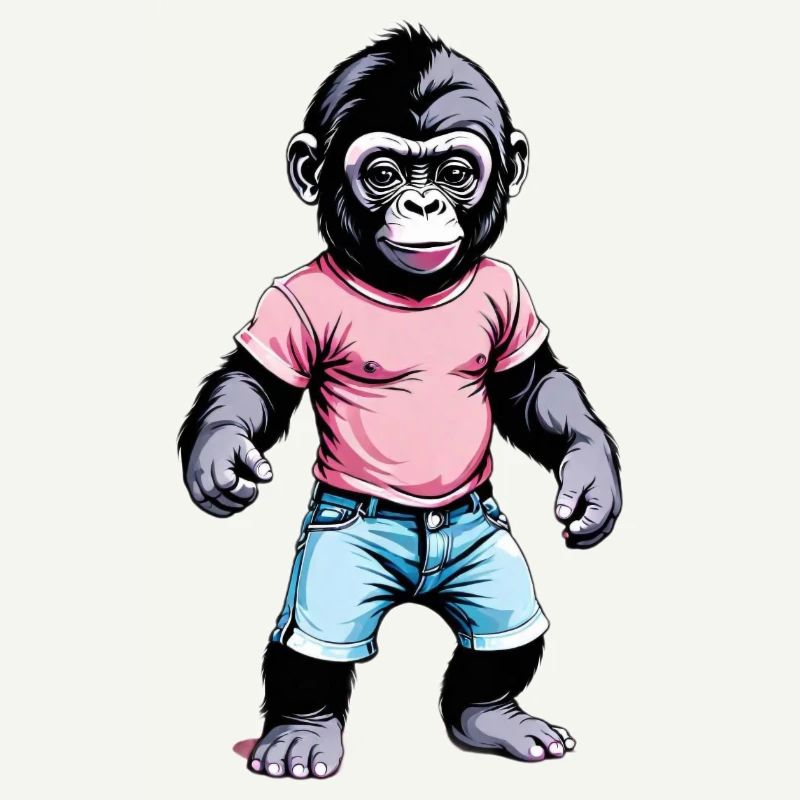 Gorille Boxeur Boxe
