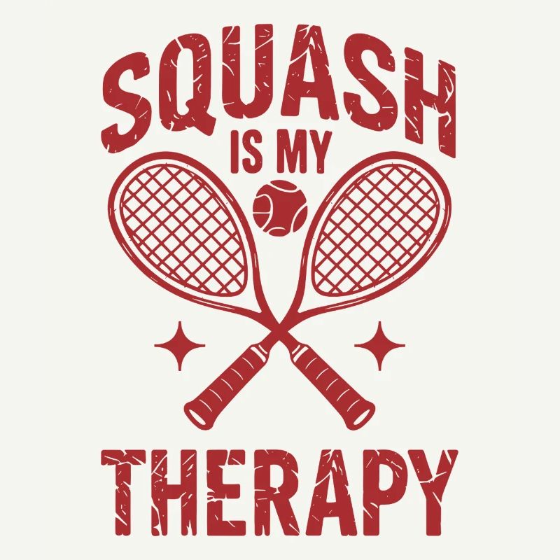 Squash ist mein Therapy Funny Squash Player