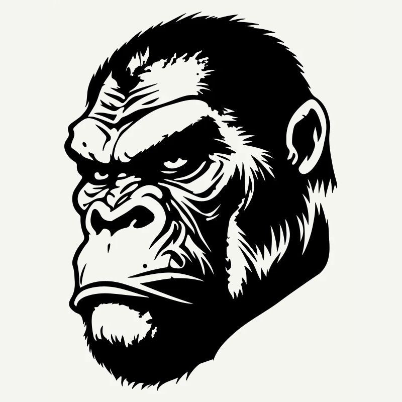 Gorilla Head