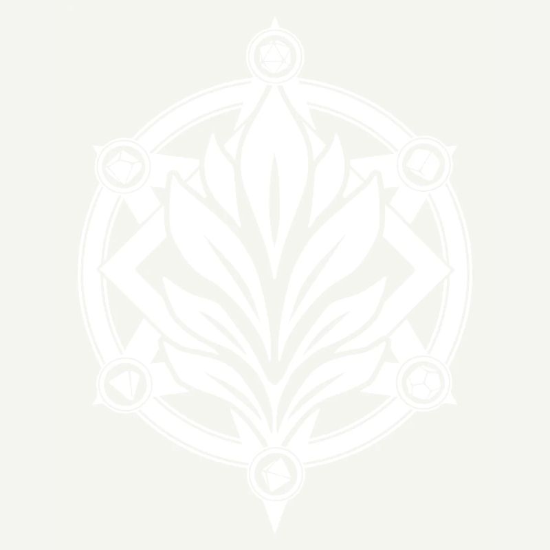 Magic circles Emblem Druid