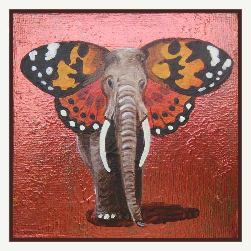 Butterfly elephant