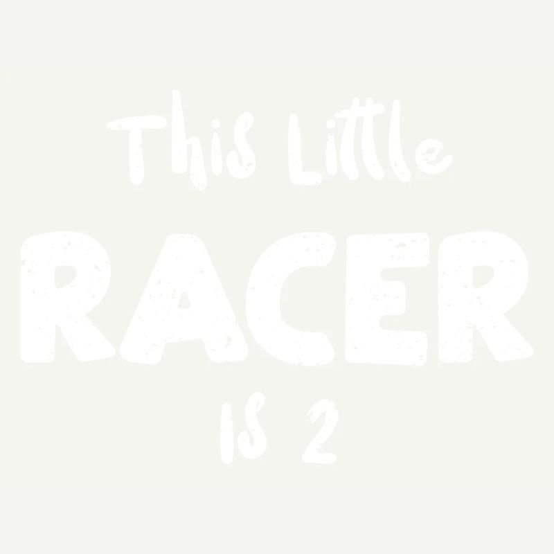 Ce petit coureur a 2 ans - anniversaire