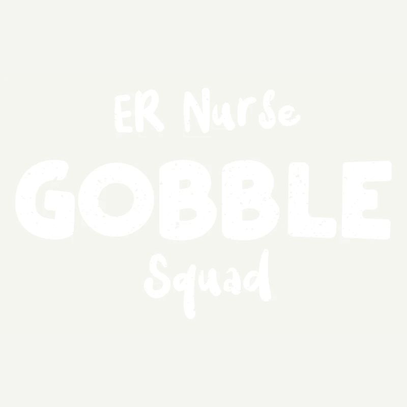 Escouade gobble de l’infirmière des urgences