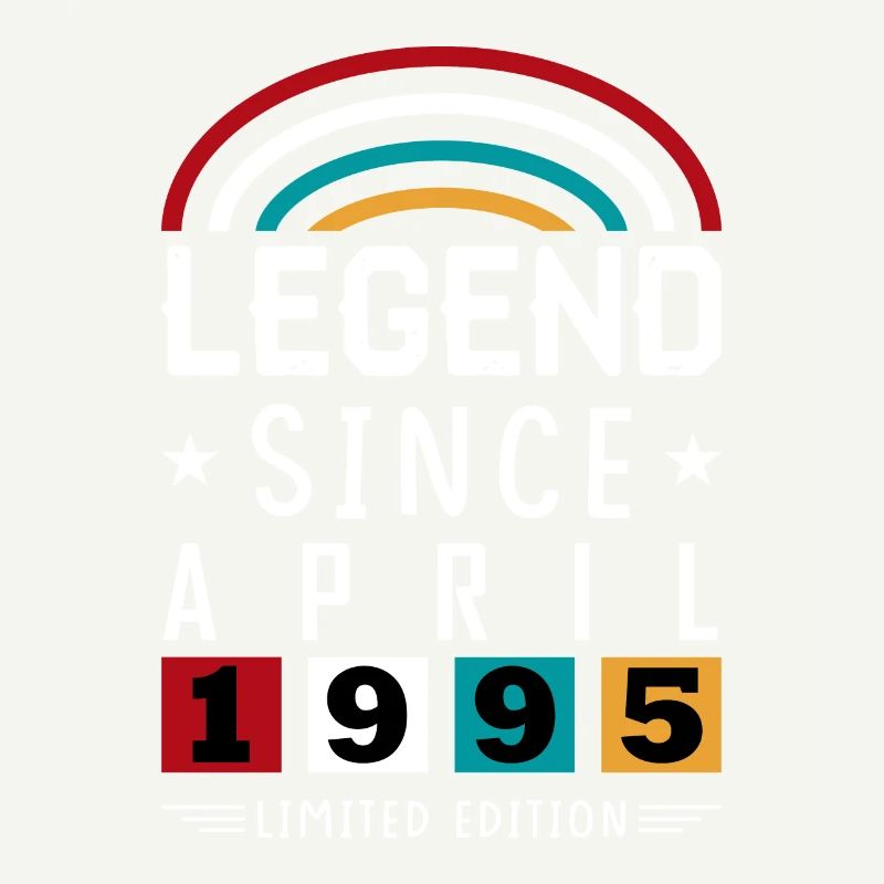 1995 Legend Since Birthday Gift April