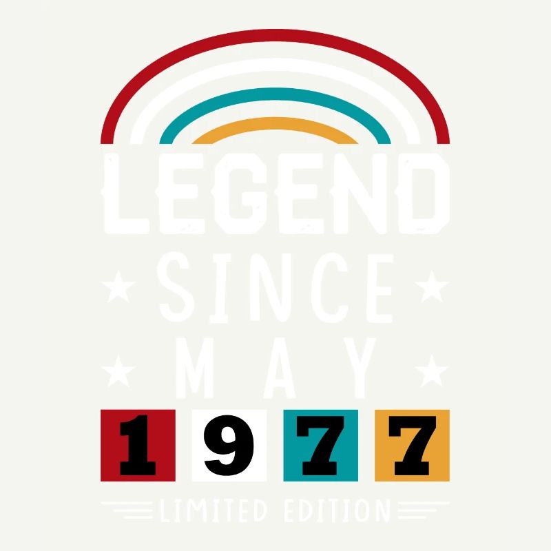 1977 Legend Since Birthday Gift May