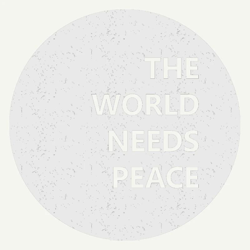 The world needs peace