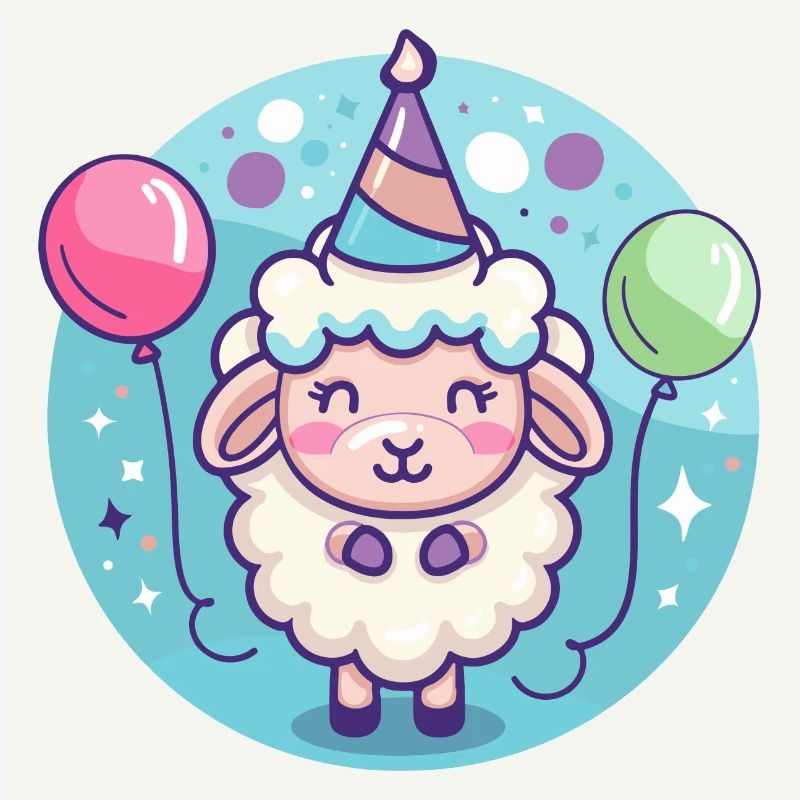Schaf Geburtstag Comic