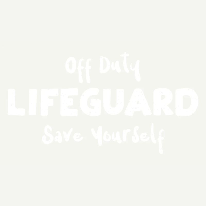 Off Duty Lifeguard Save Yourself