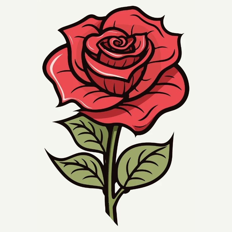 Fleur d’amour rose