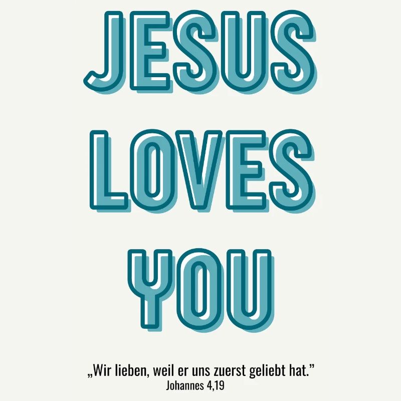 Jésus t’aime en script 3D