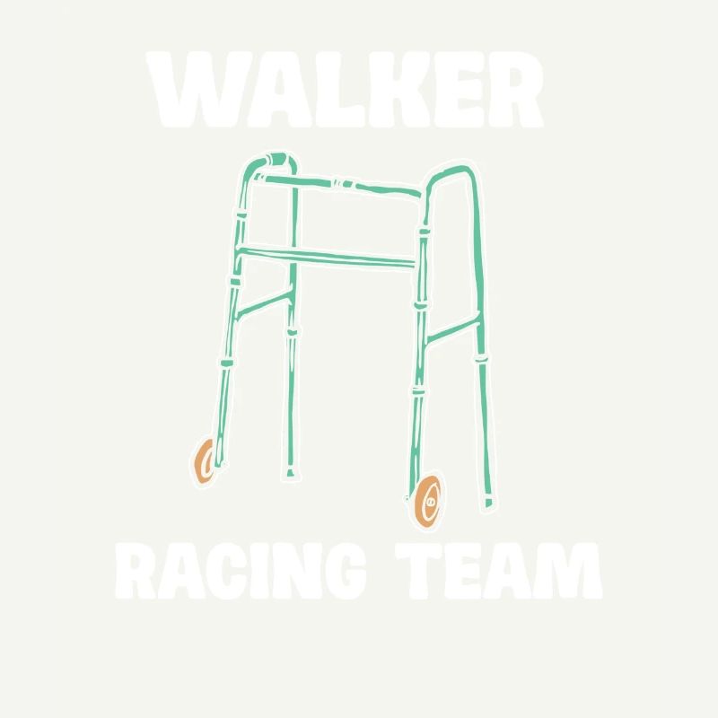 Walker Racing Team - Lustiger Rollator