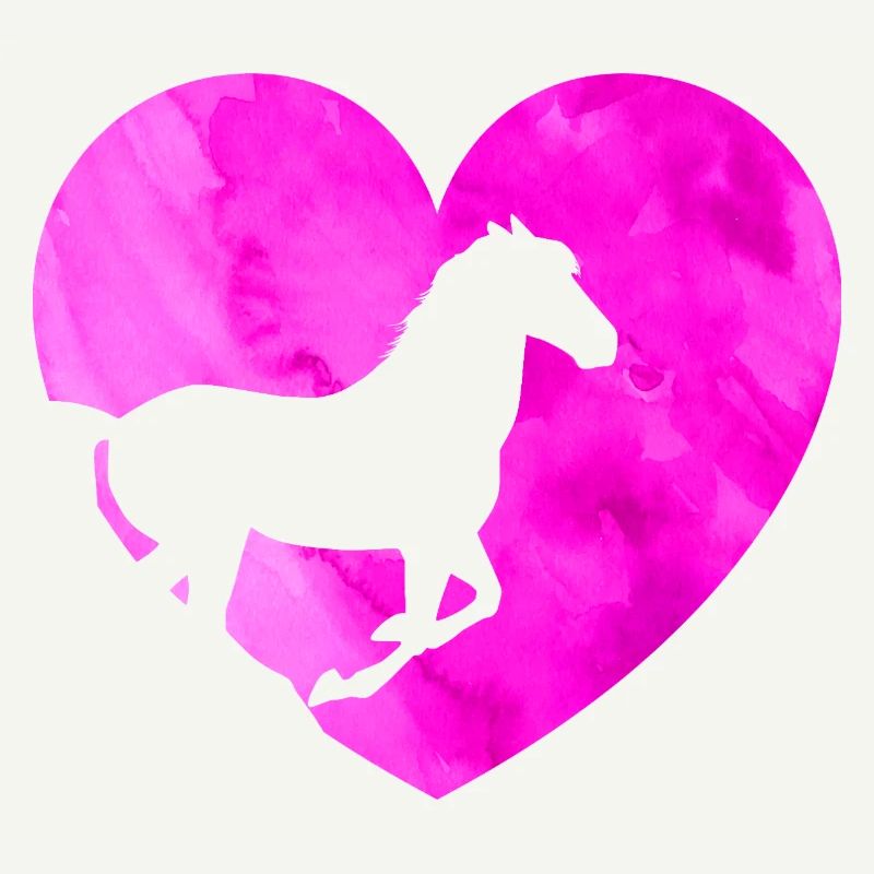 Pferd Herz Reiten Liebe Pferde