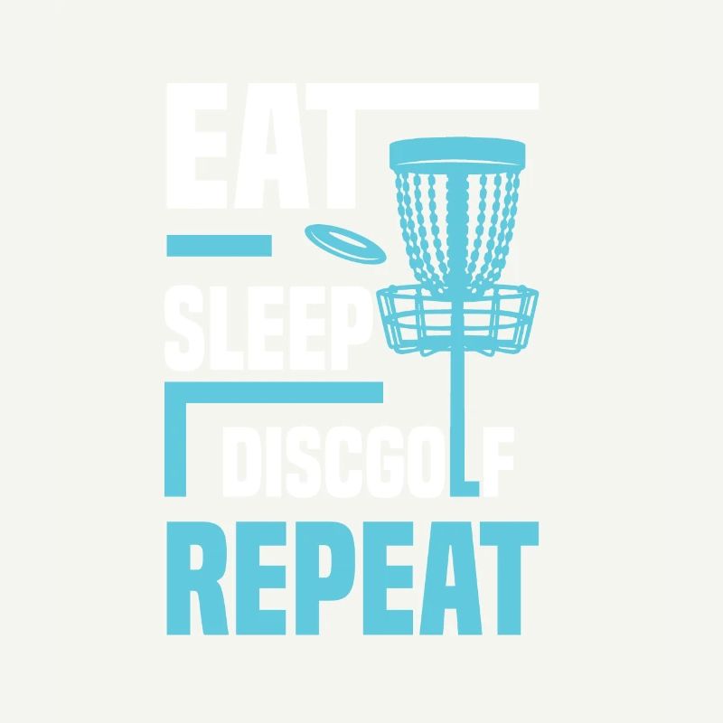 Eat Sleep Discgolf Repeat Discgolfen