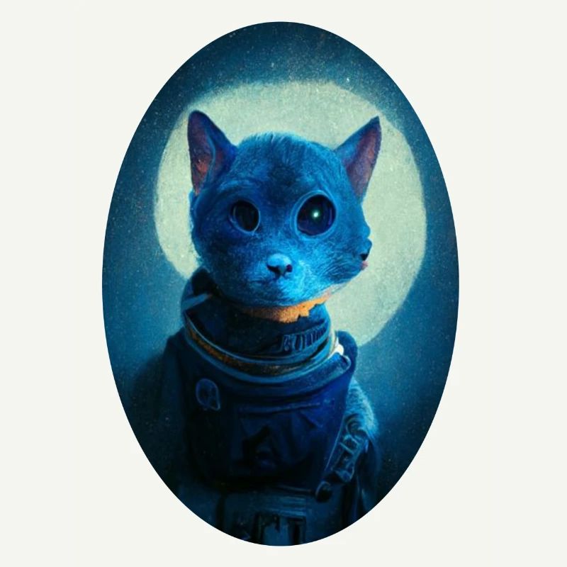 Astronauten Katze