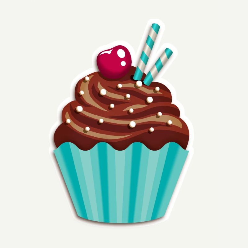 Cupcake - Muffin - Donut - Eis - Schokolade - DD
