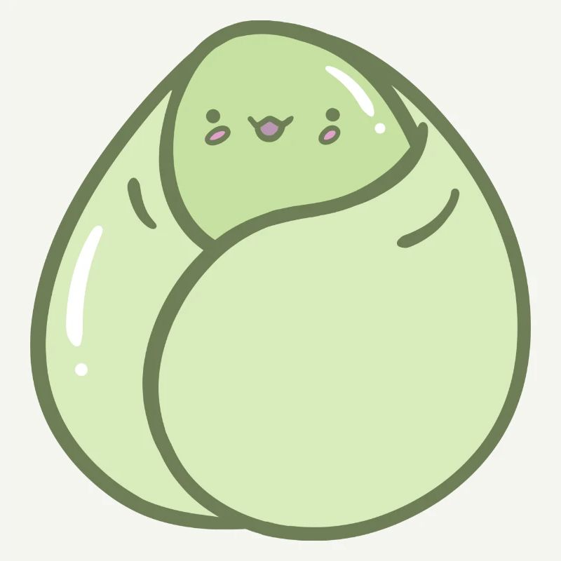Haricot doux et câlin