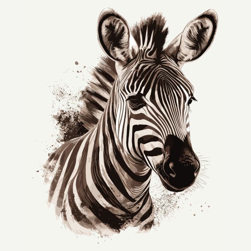 Zebra Afrika Tier