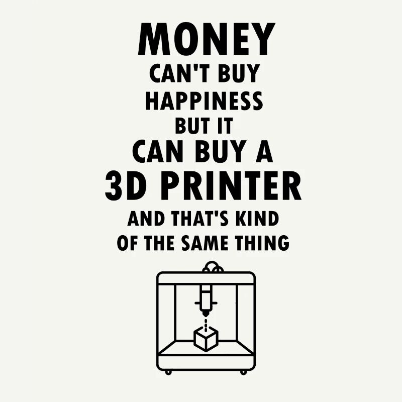 3D printer print money happy hobby gift