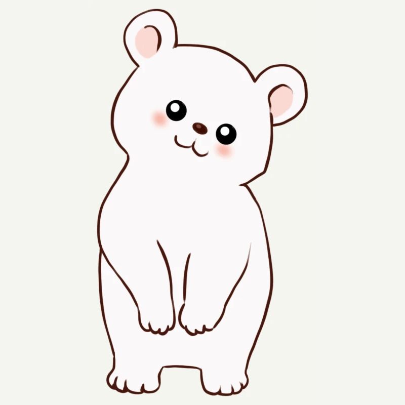 Eisbärchen, Weißer Bär
