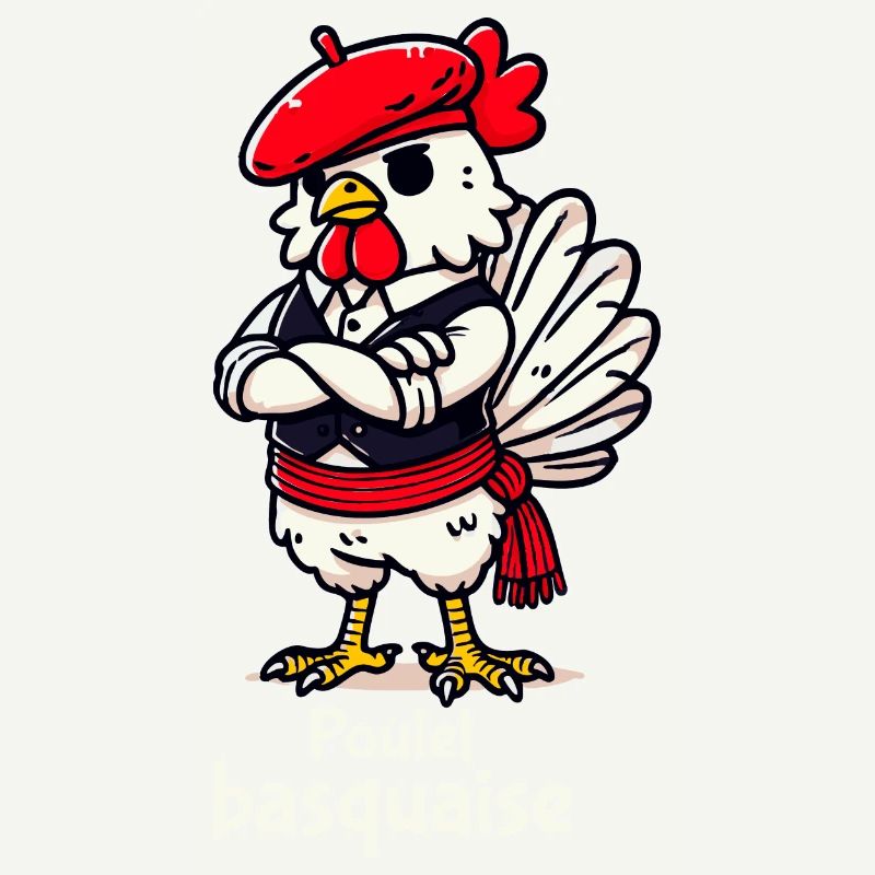 Chicken Basquaise - Plain text