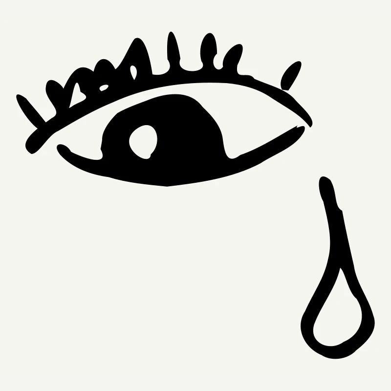 Crying eye