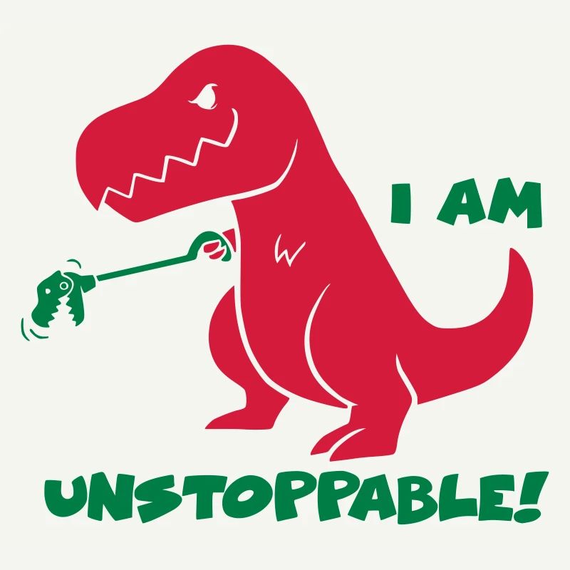 T-REX - I AM UNSTOPPABLE (Red)