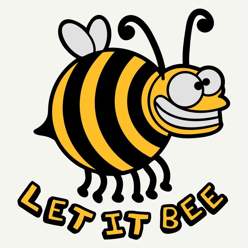 Thick crazy bee let it bee