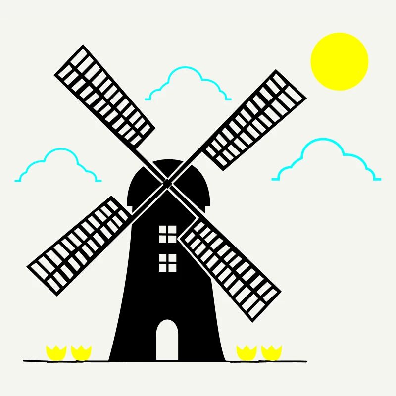 windmühle landschaft