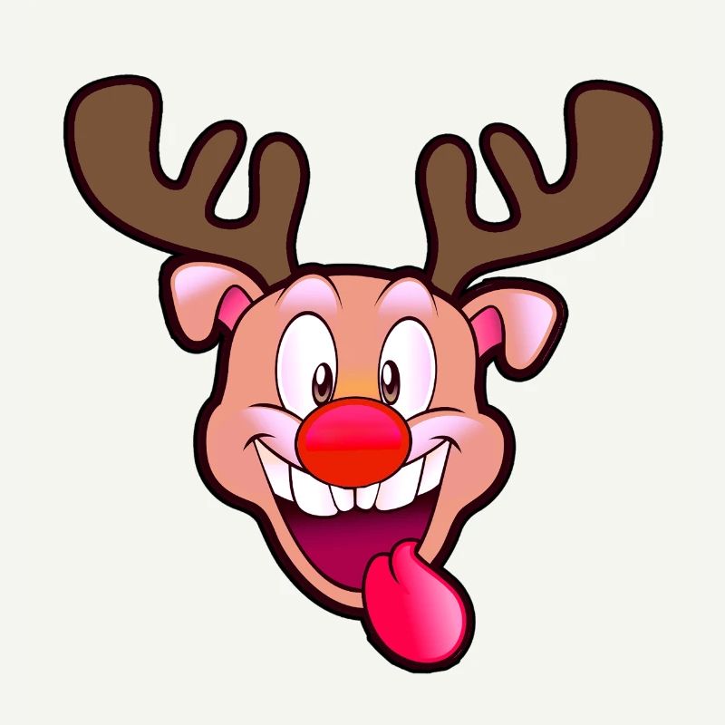 Rudolf renne du pere noel version cochon