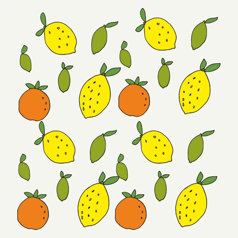 Oranges, citrons, citrons verts