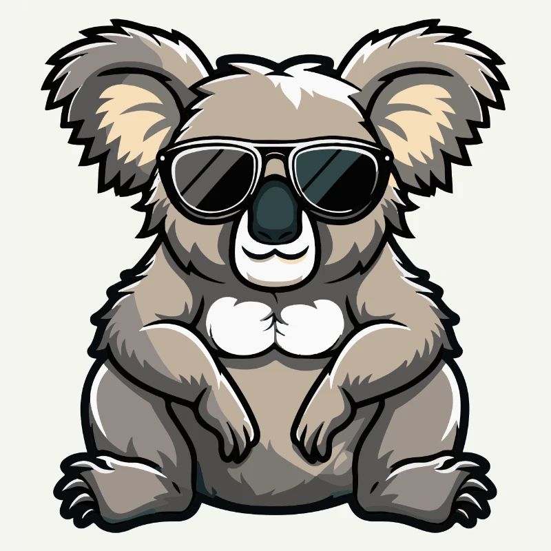 Koala Comic Cool