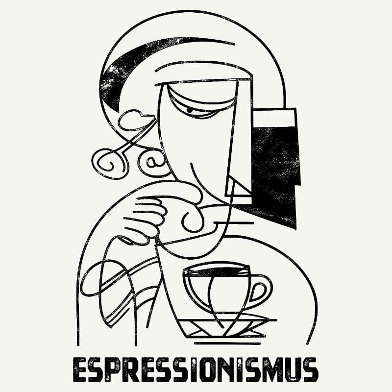 Espressionismus - Espresso - Kaffee trinken