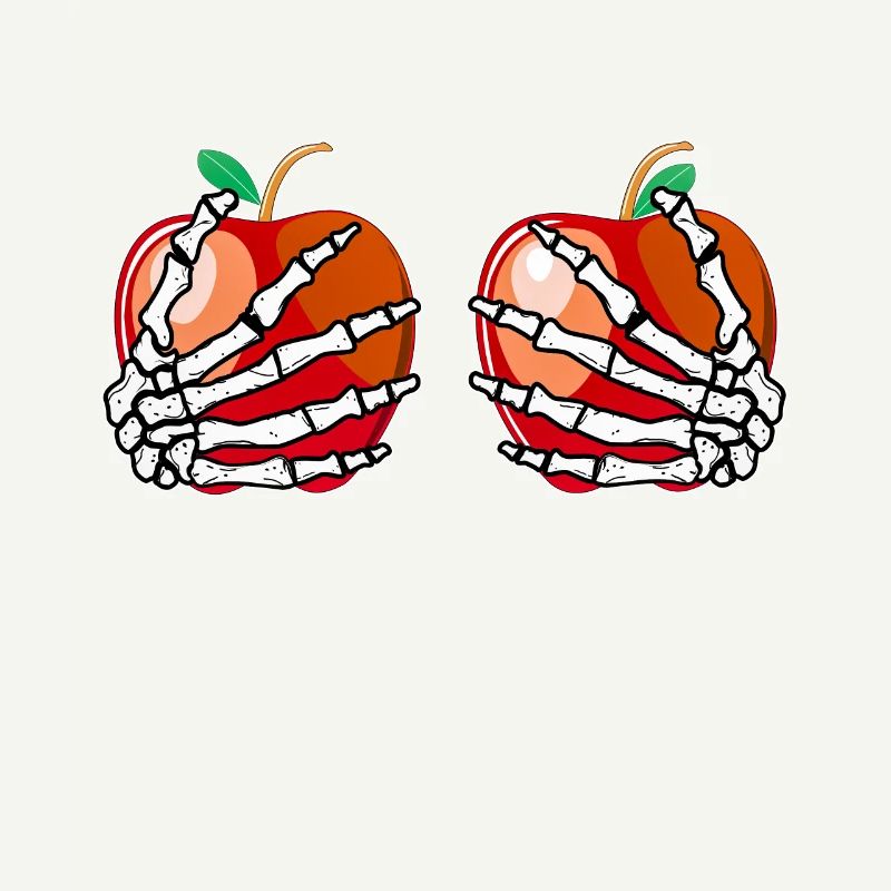 SKELETON HAND APPLE