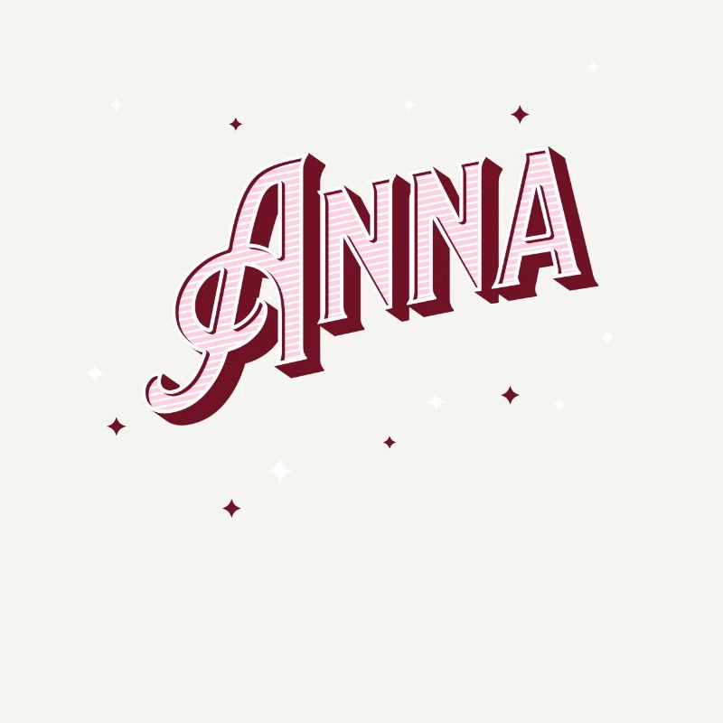 Anna names personalized
