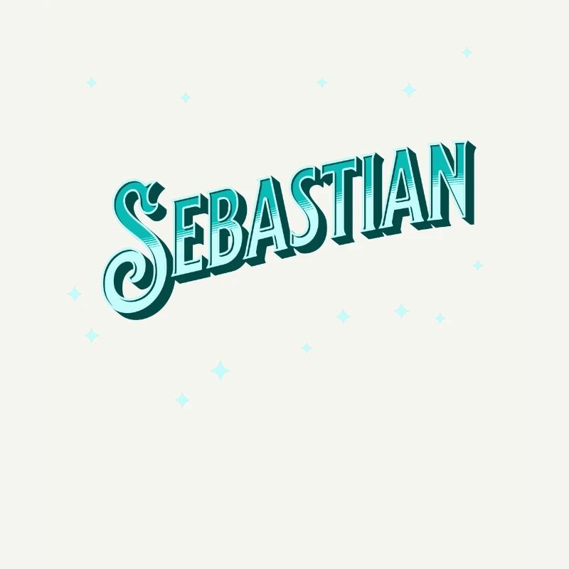 Sebastian name personalized