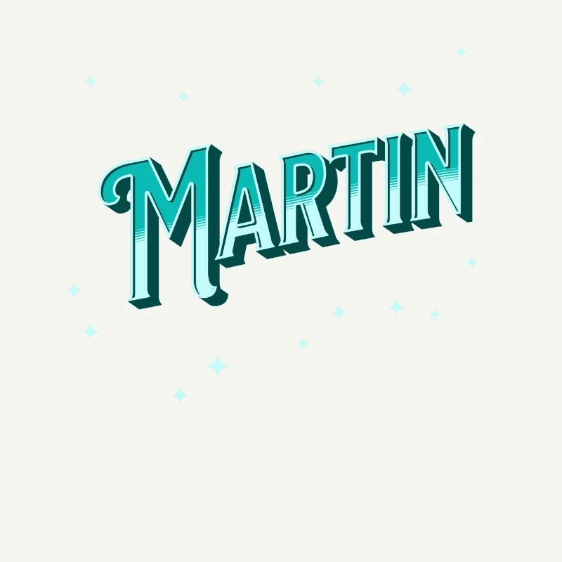 Martin names personalized