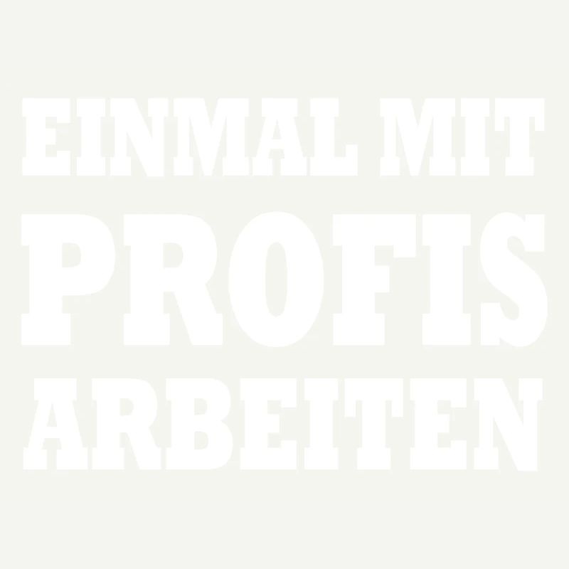 Einmal mit Profis arbeiten lustige Geschenkidee