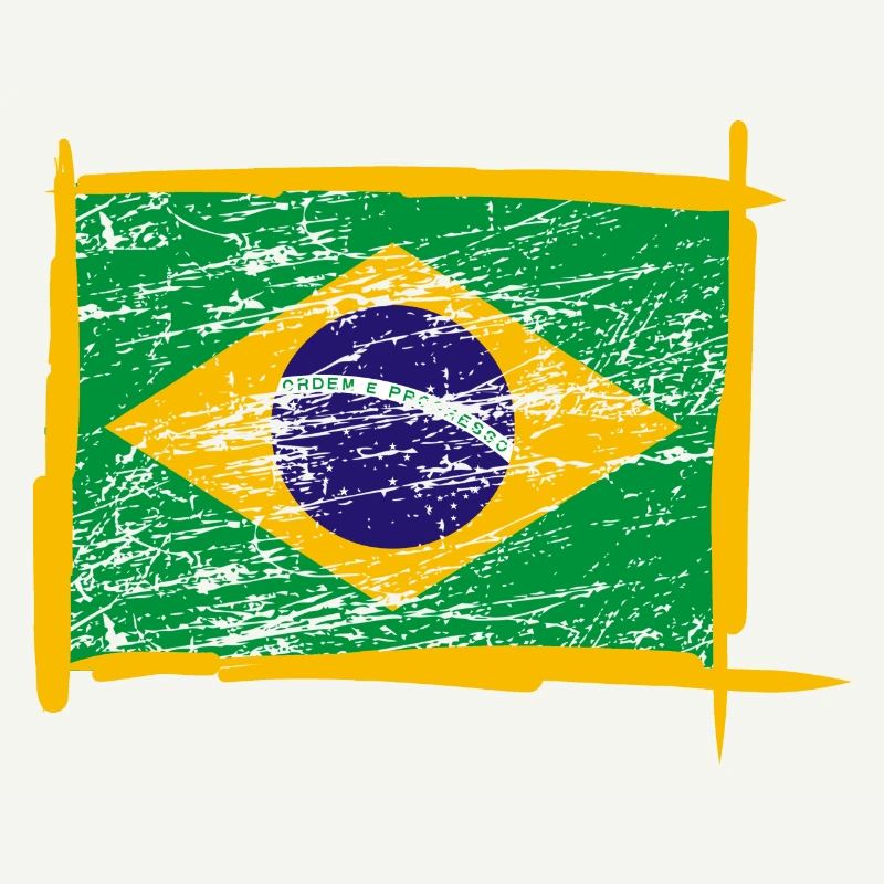 Brésil drapeau du Brésil