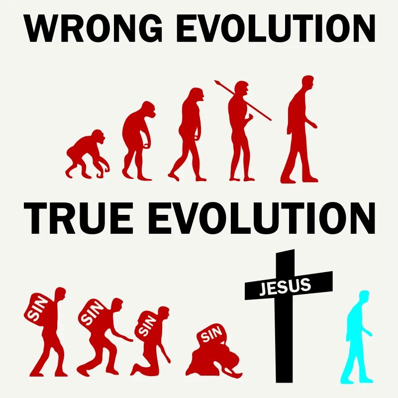 Jésus de la véritable évolution