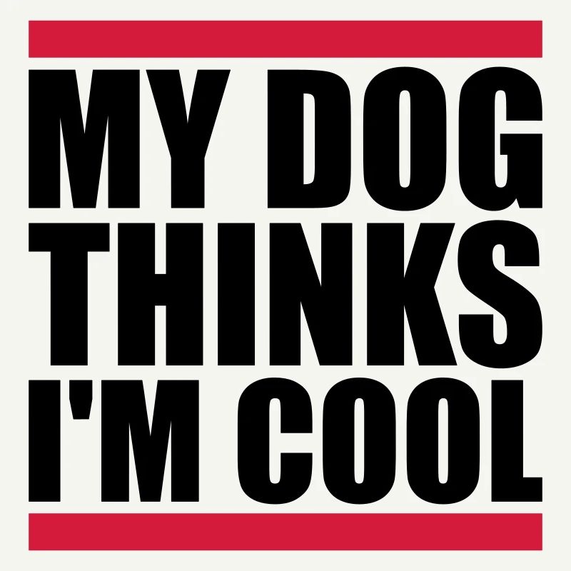 Dog thinks im cool