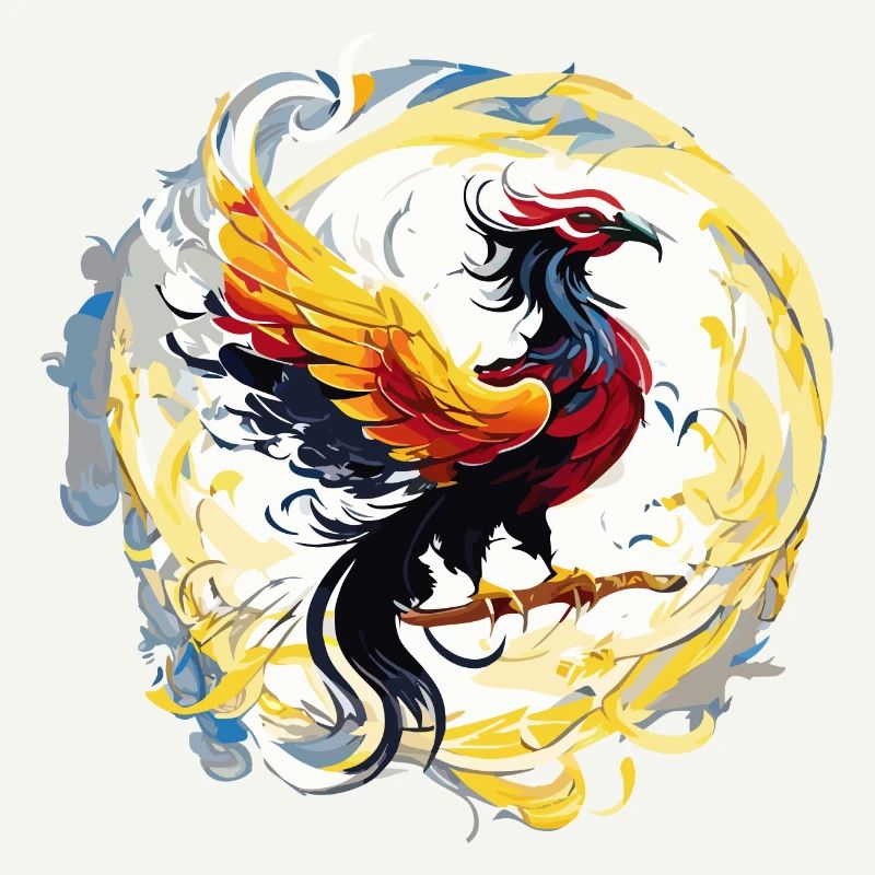 Flammender Phönix (Sammlung von Kunstwerken)