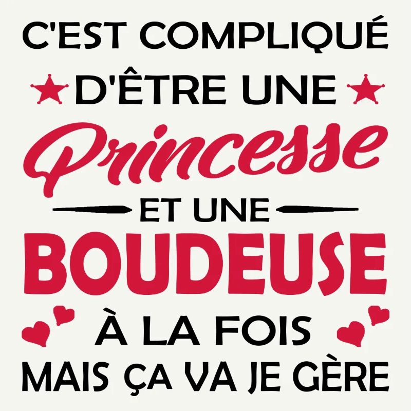 princesse et une boudeuse à la fois