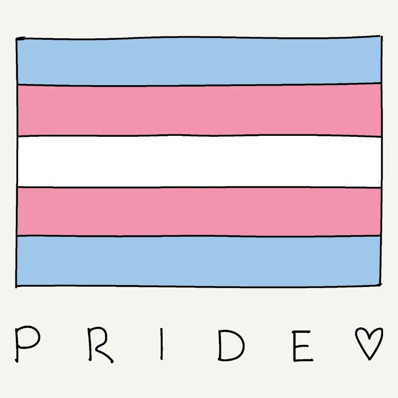 Transgender Trans Flagge Pride