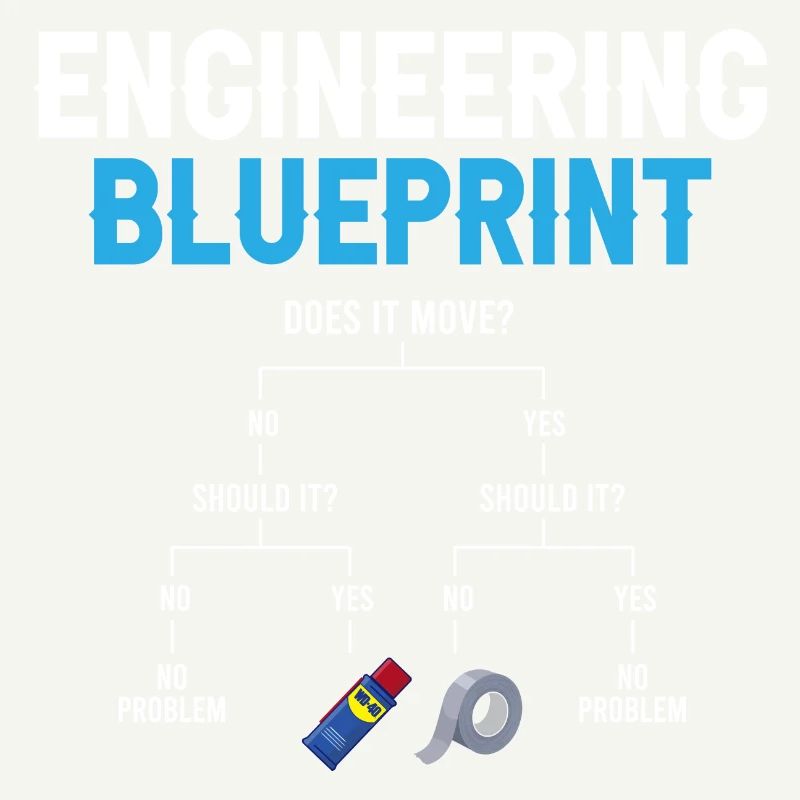 Engineering Blueprint Engineer Réparation de ruban adhésif