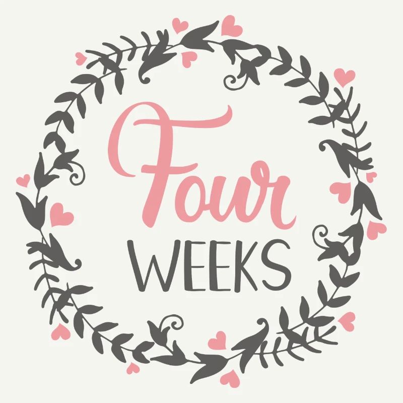 4 WEEKS MILESTONES HEART